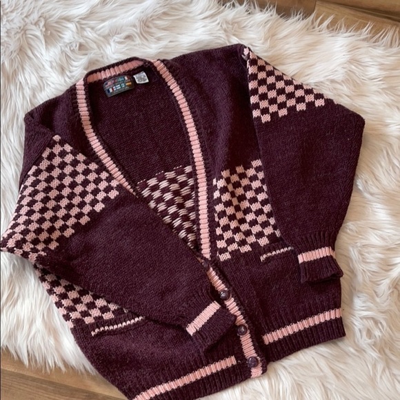 paris sports club universal Sweaters - Vintage women’s medium Paris Sports Club Cardigan​​​​​​​​​​